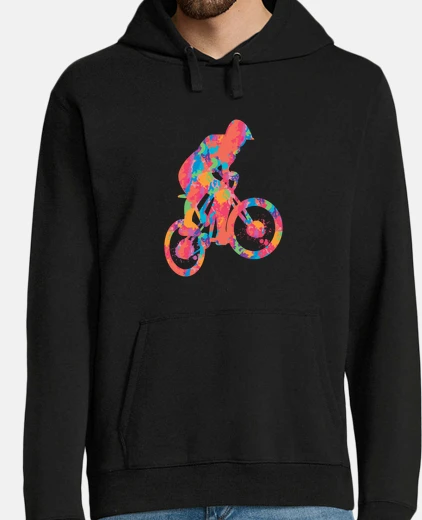 Sudadera colorido ciclista psicodélico