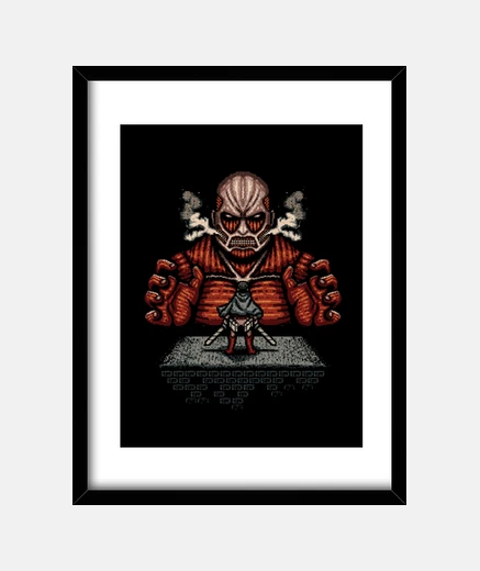 Quadro colossale battaglia
