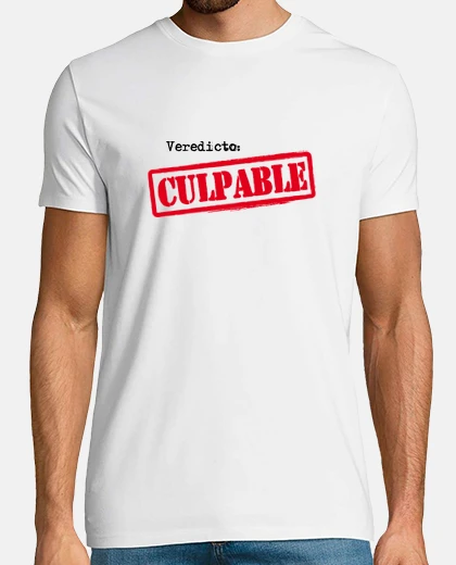 T-shirt colpevole