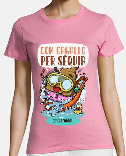 Tee-shirt com all là ou par sécheresse