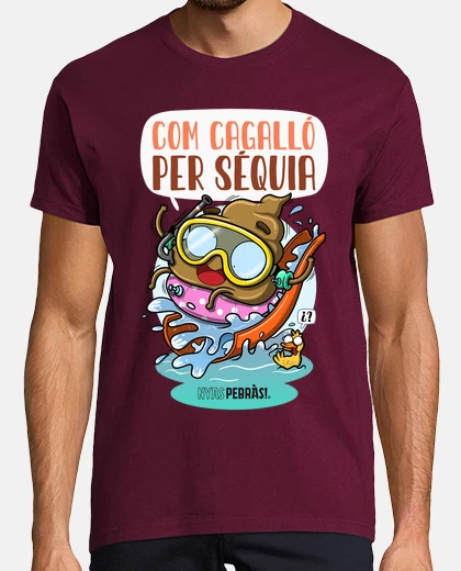 Tee-shirt com all là ou par sécheresse