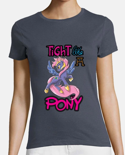 Tee-shirt combattre comme un poney