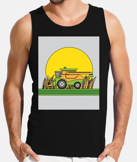T-shirt combinare trattore retrò