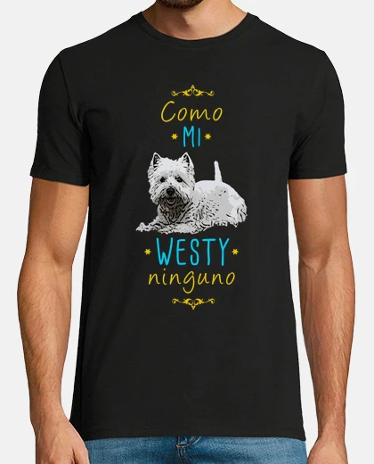 T-shirt come il mio west e il nin gun