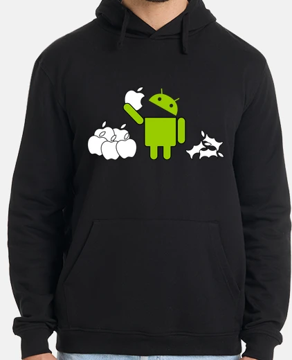 Sudadera come manzanas android 2