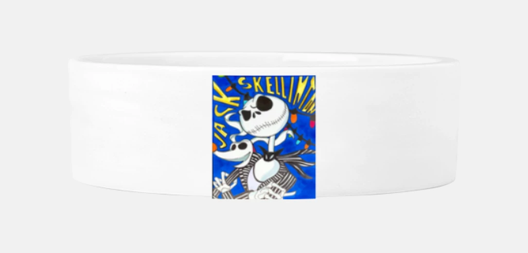 Mascotas Comedero Jack Skellington maarinart 