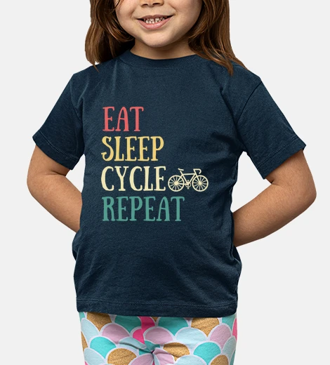 Ropa comer dormir ciclo humor bicicleta homb