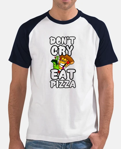Camiseta Comer pizza