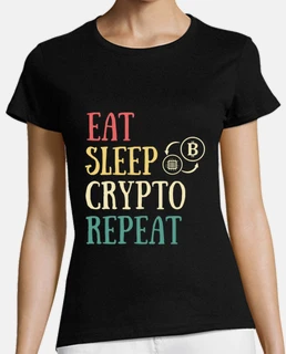 comer dormir crypto humor criptomoneda