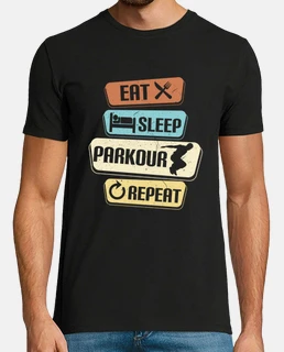 comer dormir parkour repetir parkour