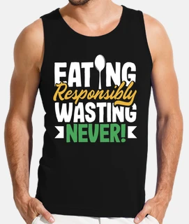 comer responsablemente nunca desperdici