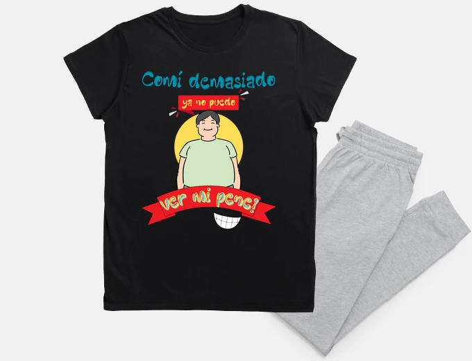 Pajama comí demasiado regalo