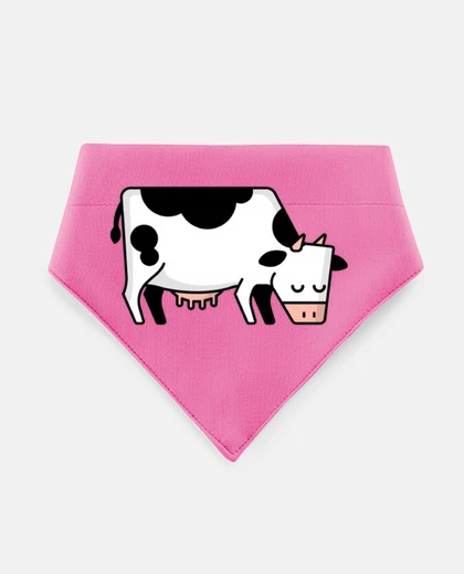 Mascotas comic de dibujos animados de vaca