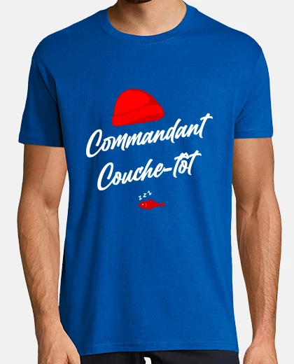 Tee-shirt Commandant couche-tôt