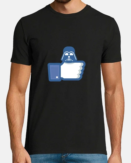 Tee-shirt comme darth vader - facebook aime