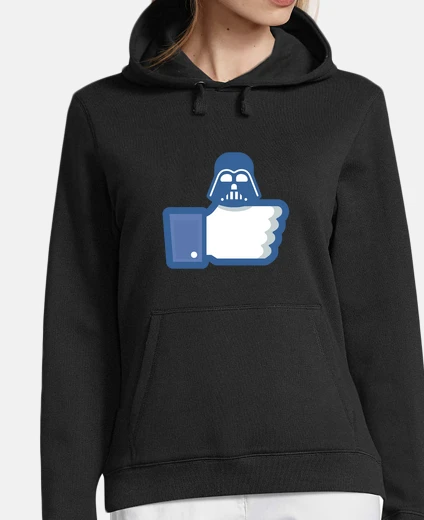 Sudadera como darth vader - facebook como