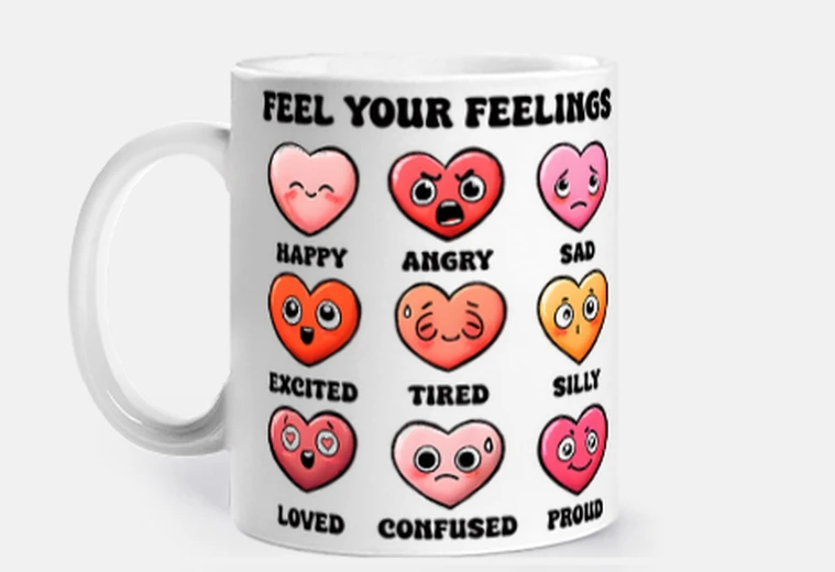 Taza cómo evaluar tus emociones taza personalizable café té mate