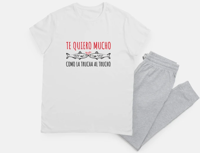 Pijama Como la trucha al trucho