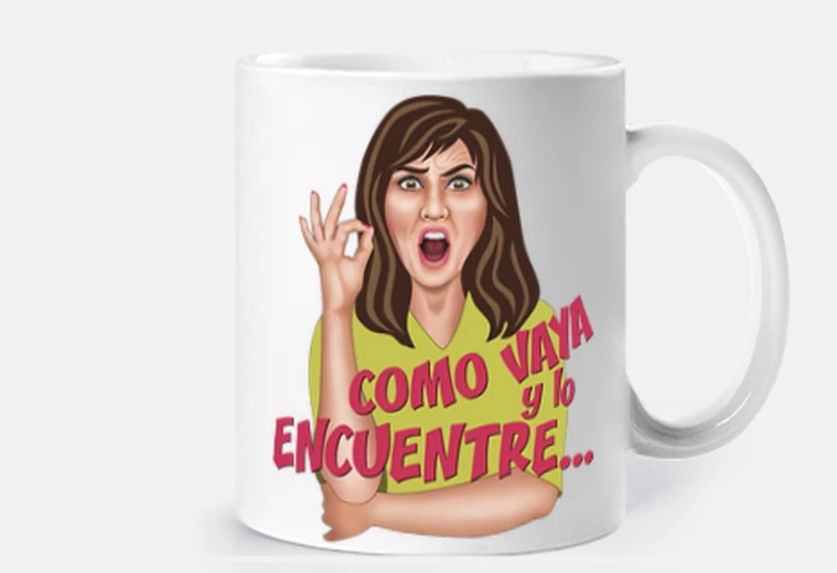 Taza Como vaya y lo encuentre