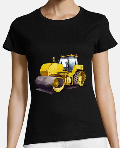 Tee-shirt compacteur vehicule chantier