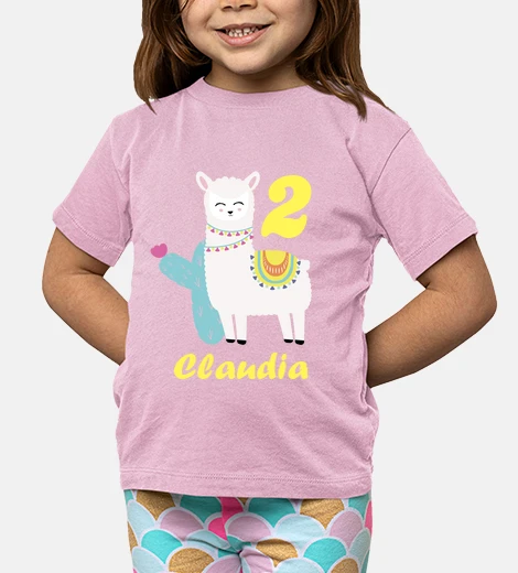 Abbigliamento Compleanno Alpaca personalizzabile