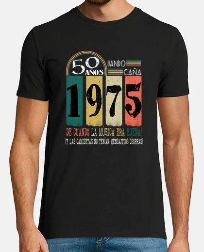 T-shirt Compleanno del 1975 50 anni birra