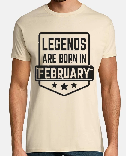 T-shirt Compleanno di febbraio