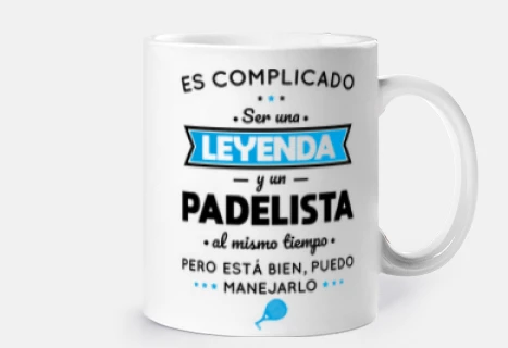 Complicado ser leyenda y un padelista