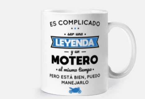 Complicado ser una leyenda y motero