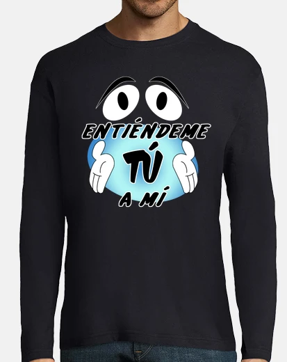 Tee-shirt comprends-moi doux et sombre hml