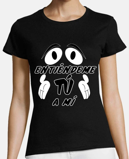 Tee-shirt comprends-moi doux et sombre sans mmc