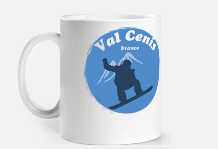 Tazza comprensorio sciistico val cenis - snow