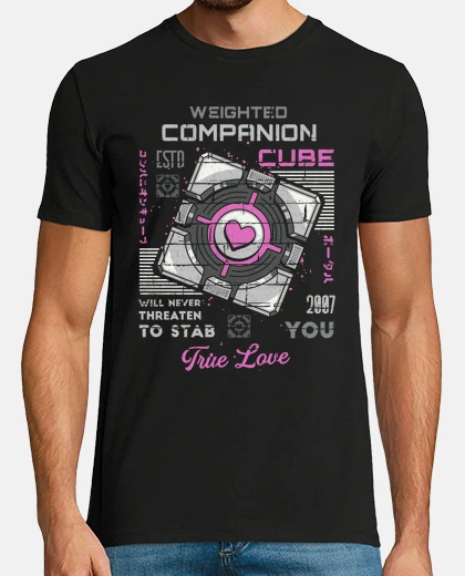 T-shirt con cube di ioni di pan