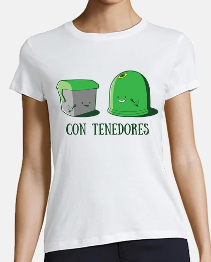 T-shirt con forche