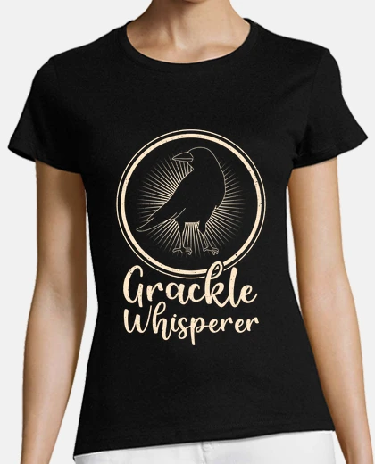 Tee-shirt conception d39oiseau quiscale merle pou