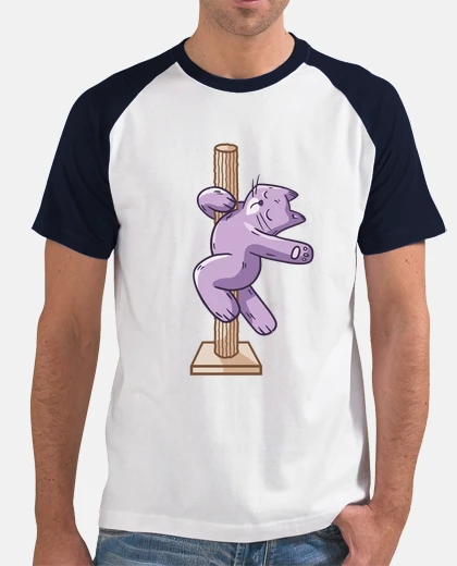 Tee-shirt conception de chat de poledance