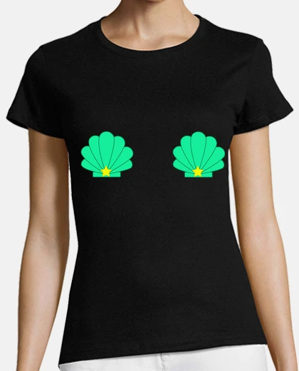 T-shirt conchiglie di sirena