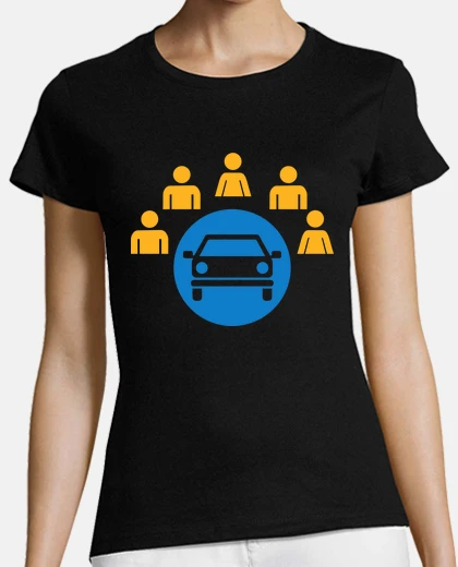 T-shirt condividere l39auto