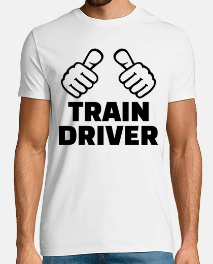Tee-shirt conducteur de train