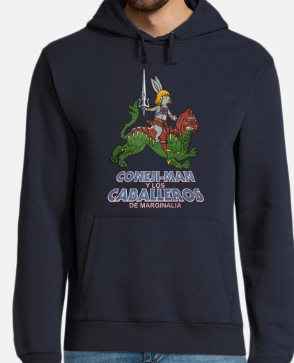 Sudadera Coneji-Man y los Caballeros de Marginalia