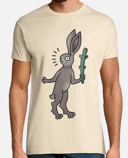 Camiseta Conejo con Palo