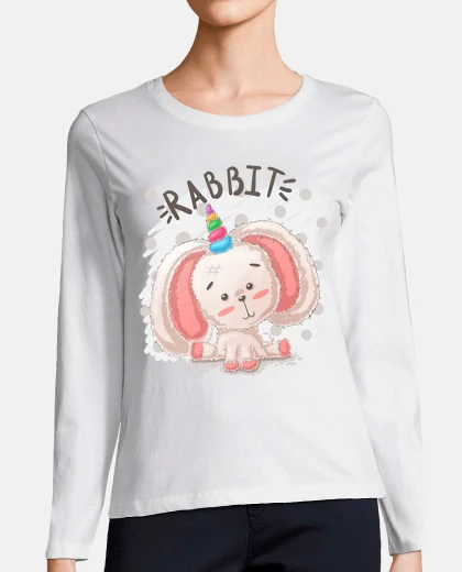 Playera Conejo Unicornio