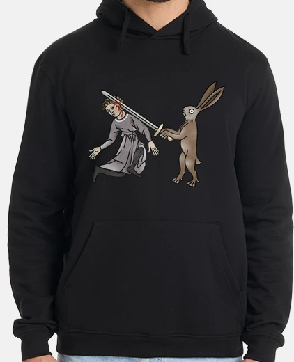 Sudadera Conejo Violento con Espada
