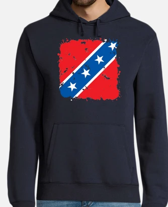 Confederate flag hoodie tostadora