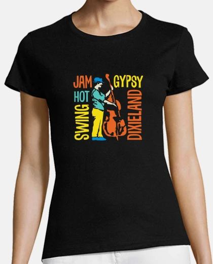 Tee-shirt confiture swing chaud gypsy dixieland