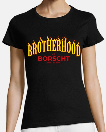 T-shirt confraternita di borscht
