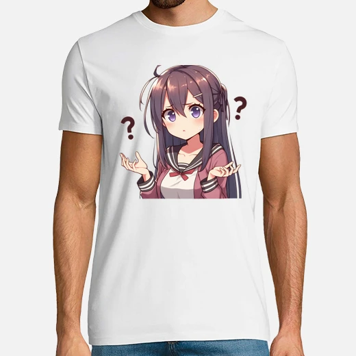 Playera confused anime girl | laTostadora México