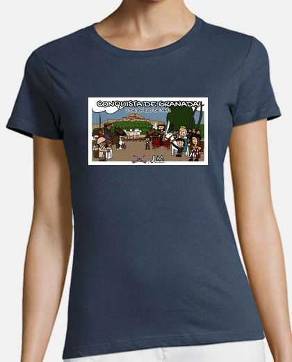 T-shirt conquest of Granada - heroes of Hispani