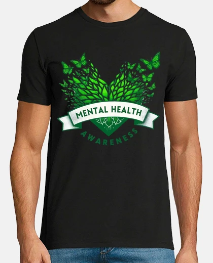 T-shirt consapevolezza della salute mentale