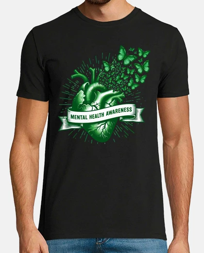 T-shirt consapevolezza della salute mentale cuo